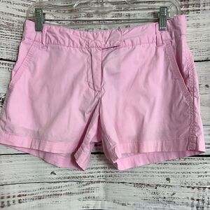 Castaway Shorts Womens Size 2 Pink Cotton Blend sailing‎ Barbie 4.5 “ Inseam